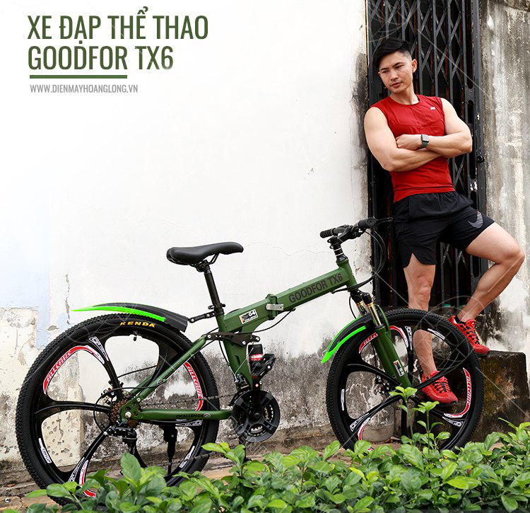 Xe đạp gấp thể thao GF-TX6-ảnh 5