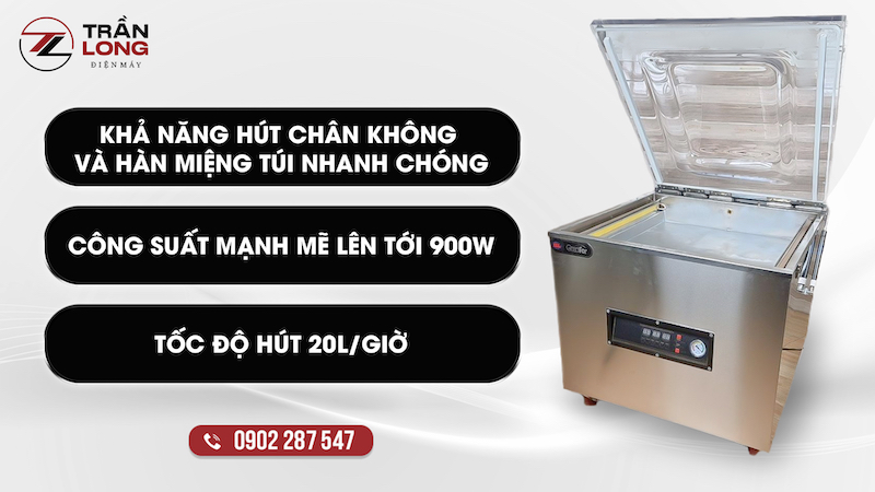 Giá máy hút chân không DZ 620 quận 8 - Dienmaytranlong