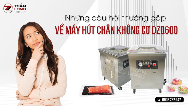 Cách sử dụng máy hút chân không cơ DZQ600 - Dienmaytranlong